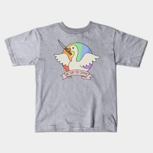 Be Gay Do Crime - Goose Kids T-Shirt